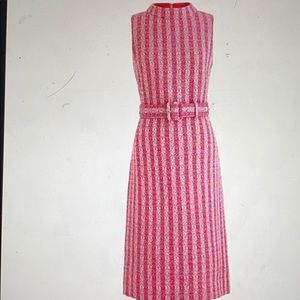 J. Crew Mockneck Sheath Dress in Disco Tweed NWT